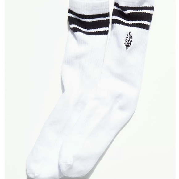 NWT FP Movement Logo Stripe Tube Socks - Picture 2 of 3